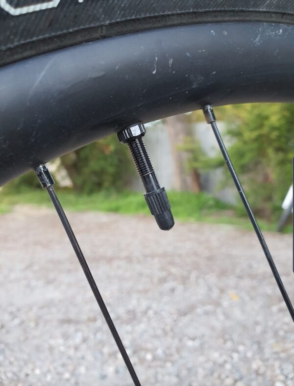 Two 7 Tubeless Presta Valve Pair 44mm Black - Image 2